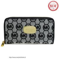 michael kors jet set logo monogram groot grijs portefeuilles Inimitable Kopen ywxk1939